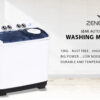 Lave-Linge 12 Kg Semi‐Automatique ZATECH AZ-WS 12KG-2 - AZATECH